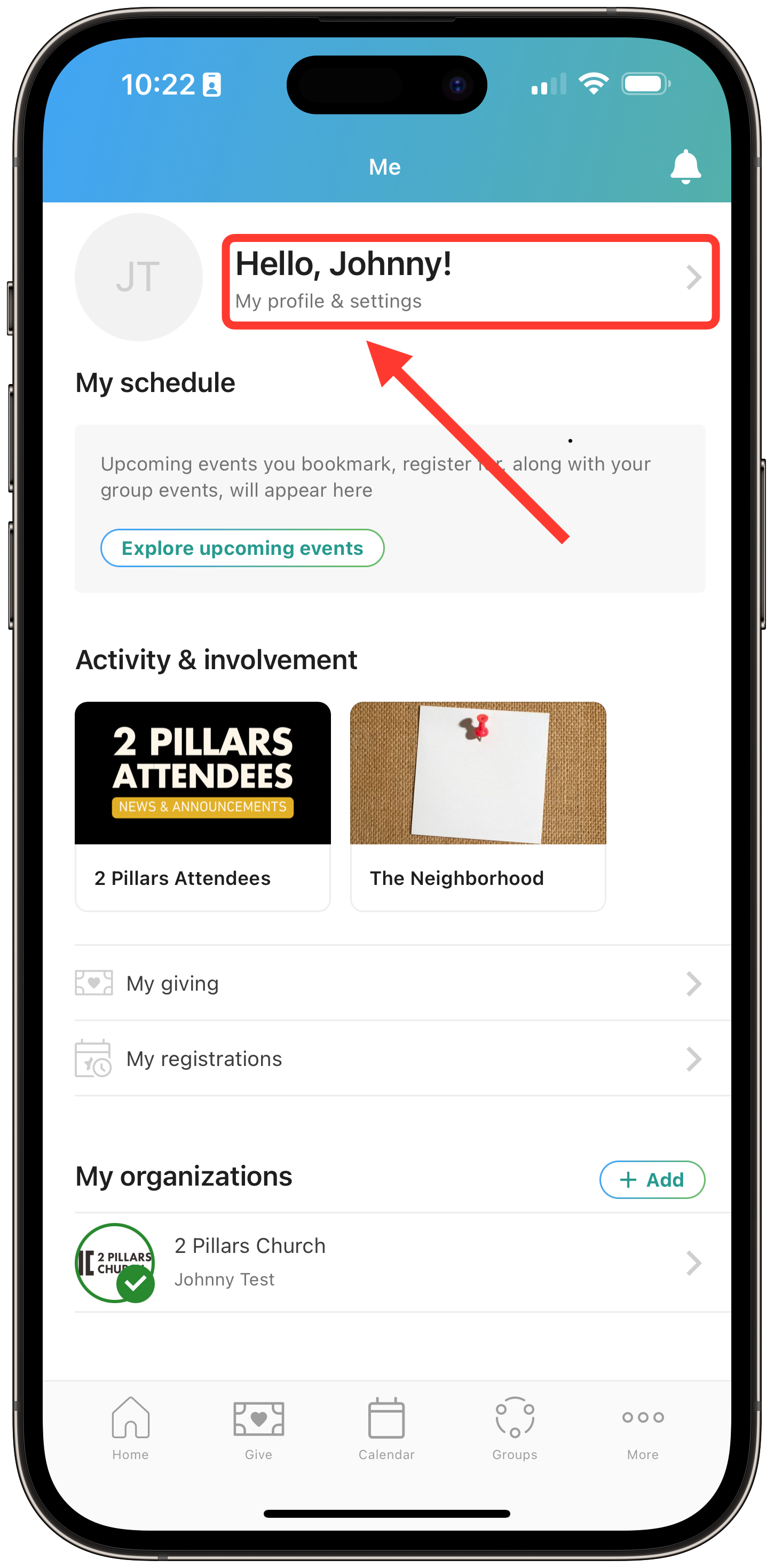 2 Pillars Church — Moving to Church Center