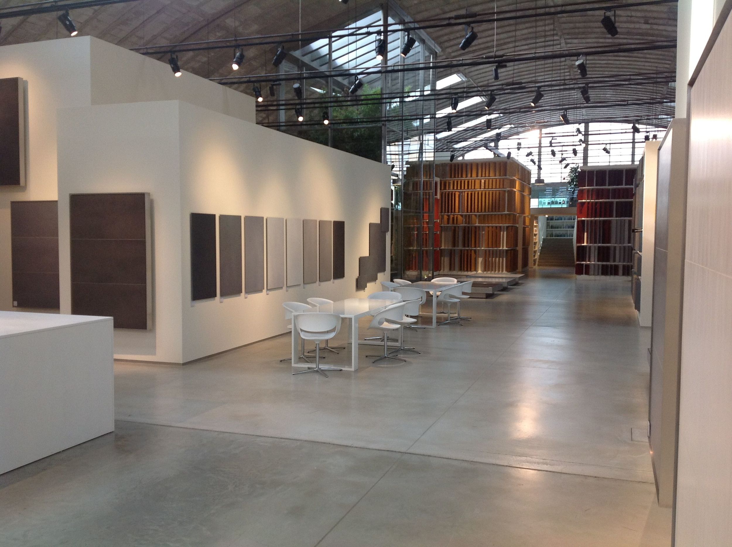 A small part of the Imola showroom