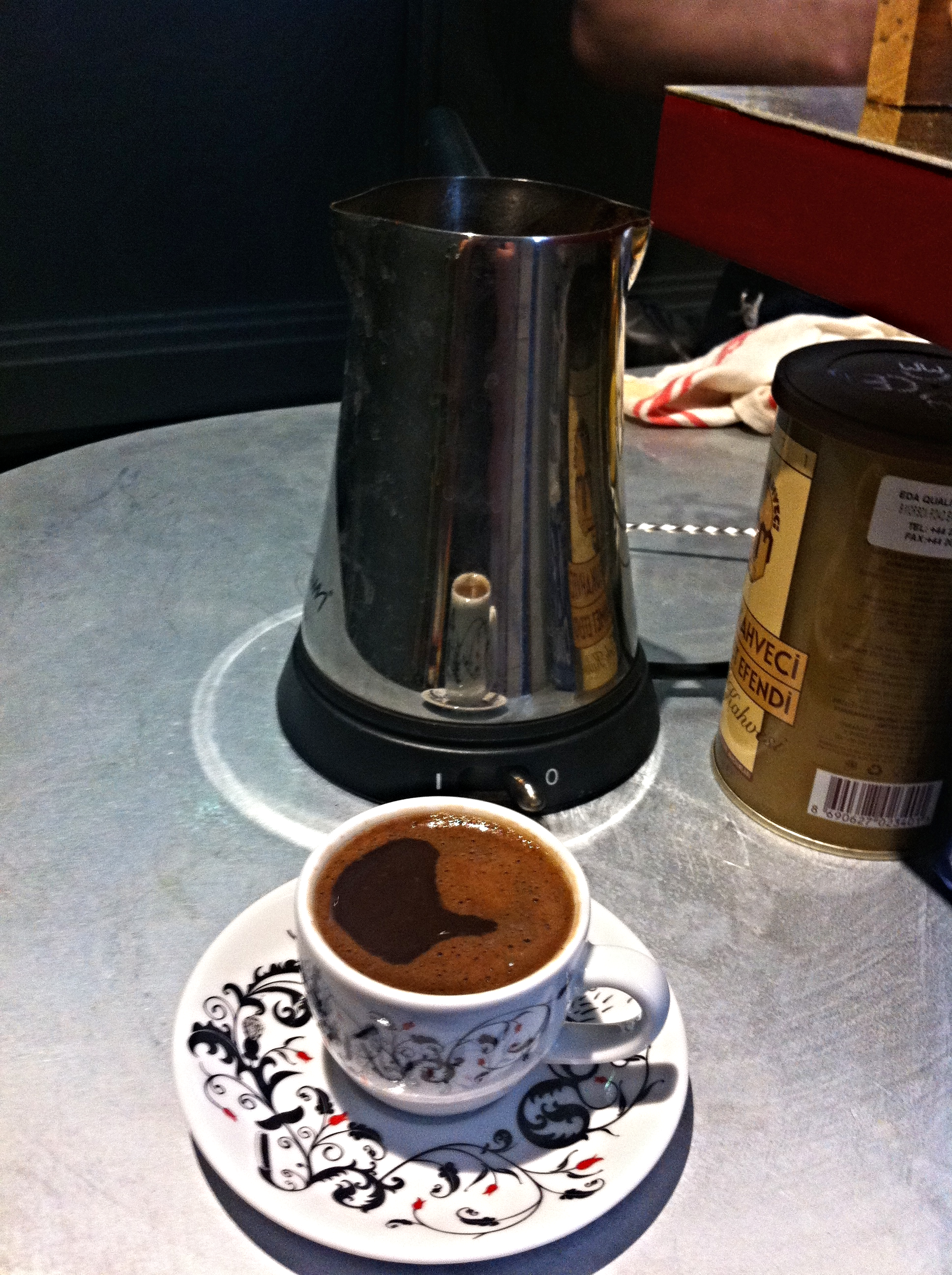 Turkish Coffee is not for the faint of heart