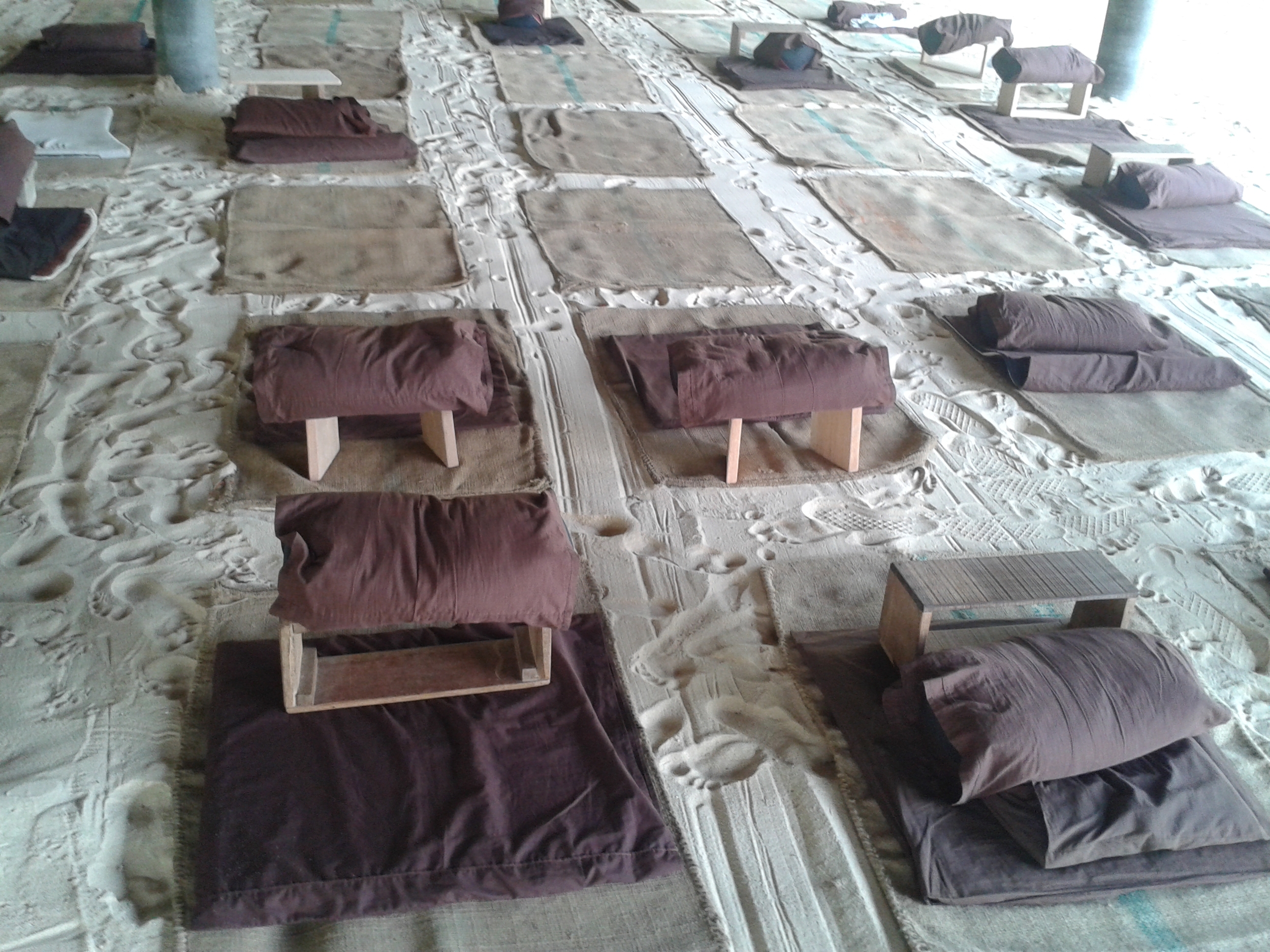 The main meditation hall.