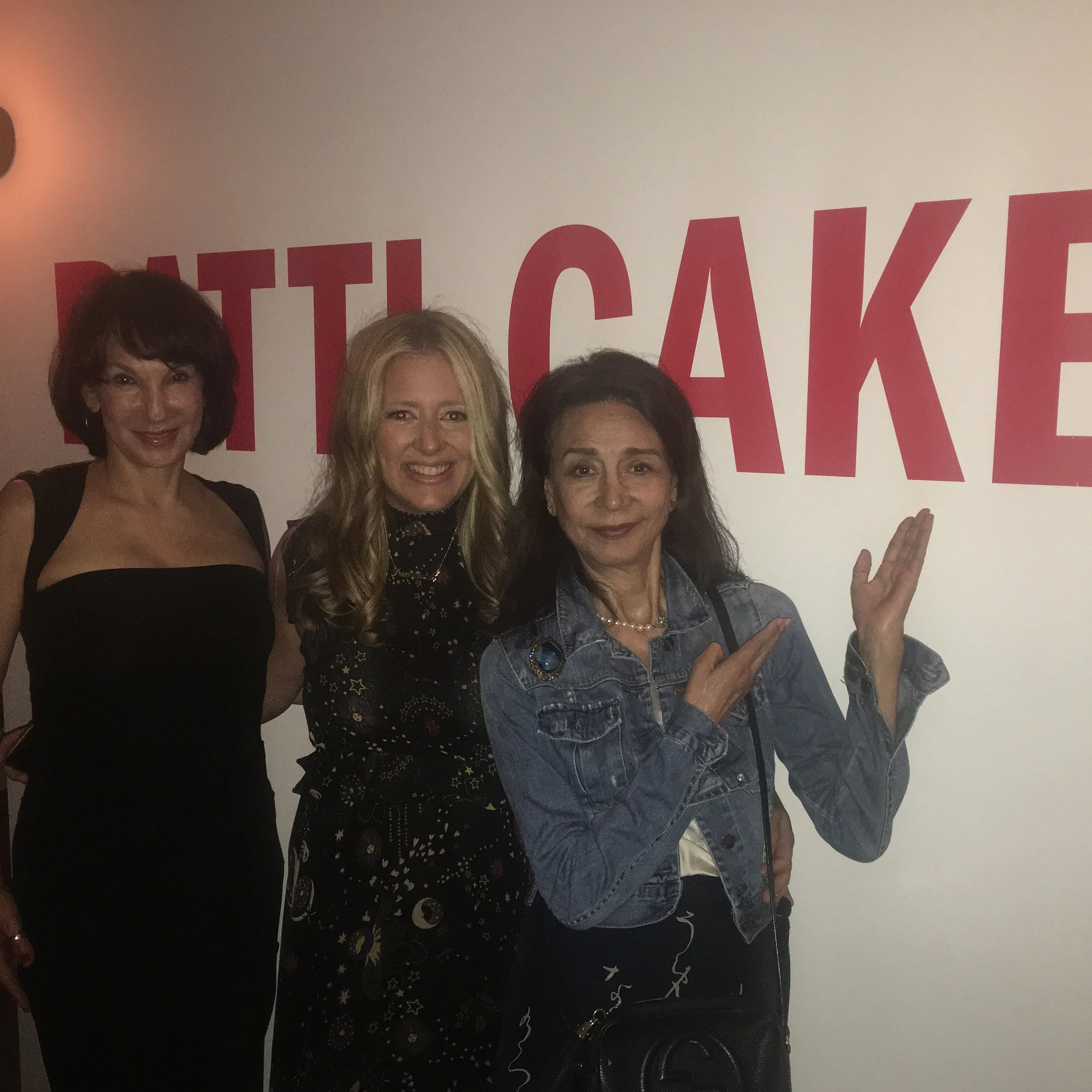 With producer Daniela Taplin Lundberg and actress Rosana DeSoto