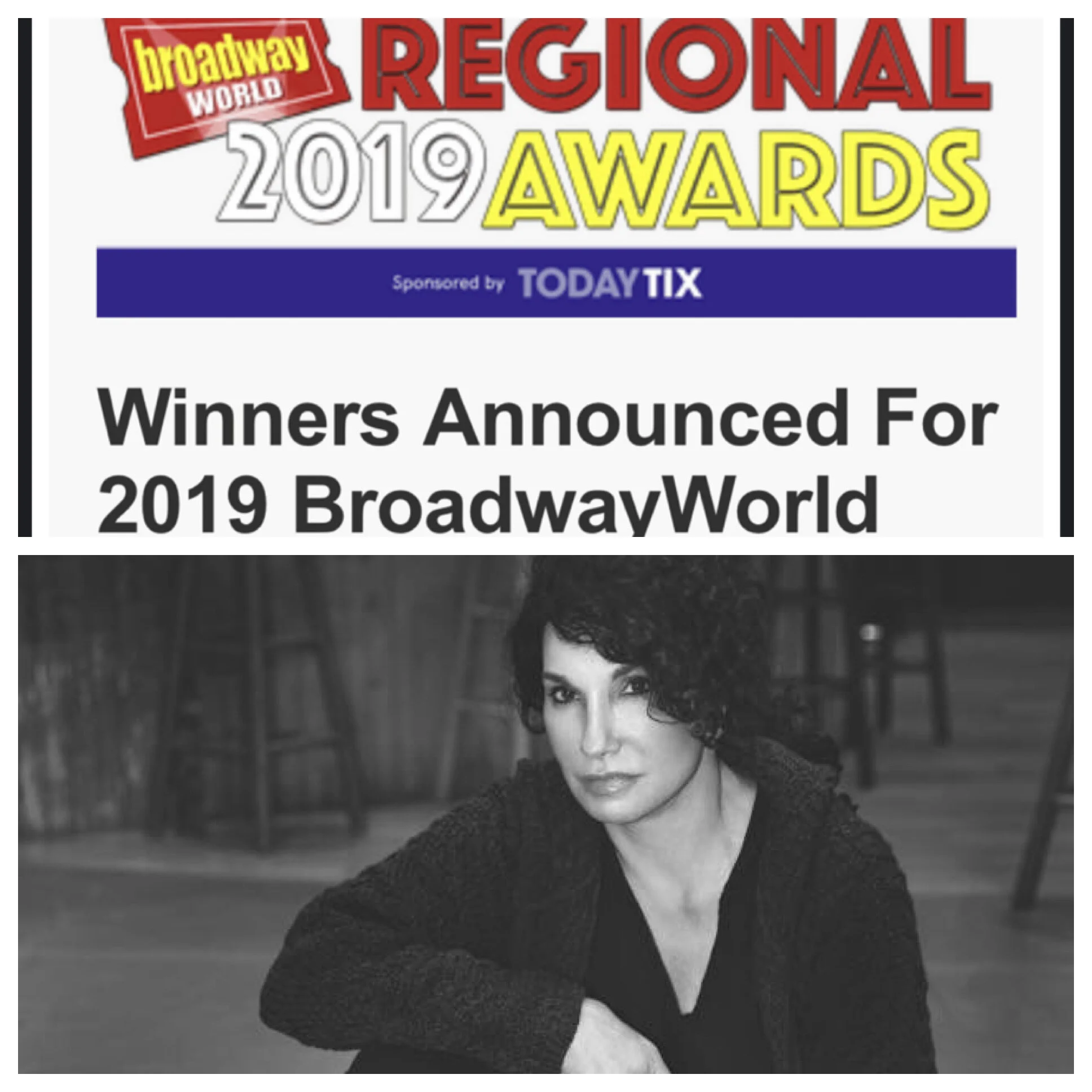 Gloria Mann wins "Best Actress in a Play" award from BroadwayWorld for her work as Valerie in Conor McPherson’s “The Weir” at Performing Arts of Woodstock 