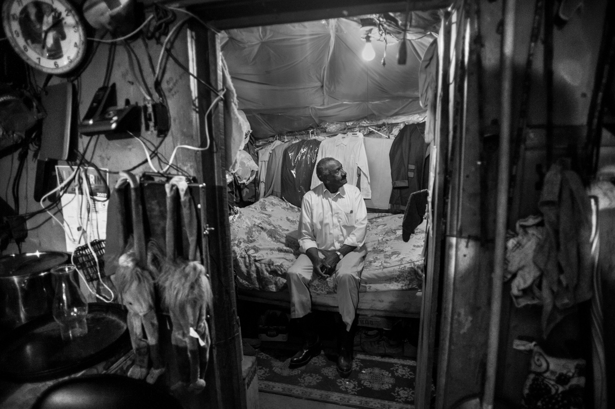 Willie in his bedroom