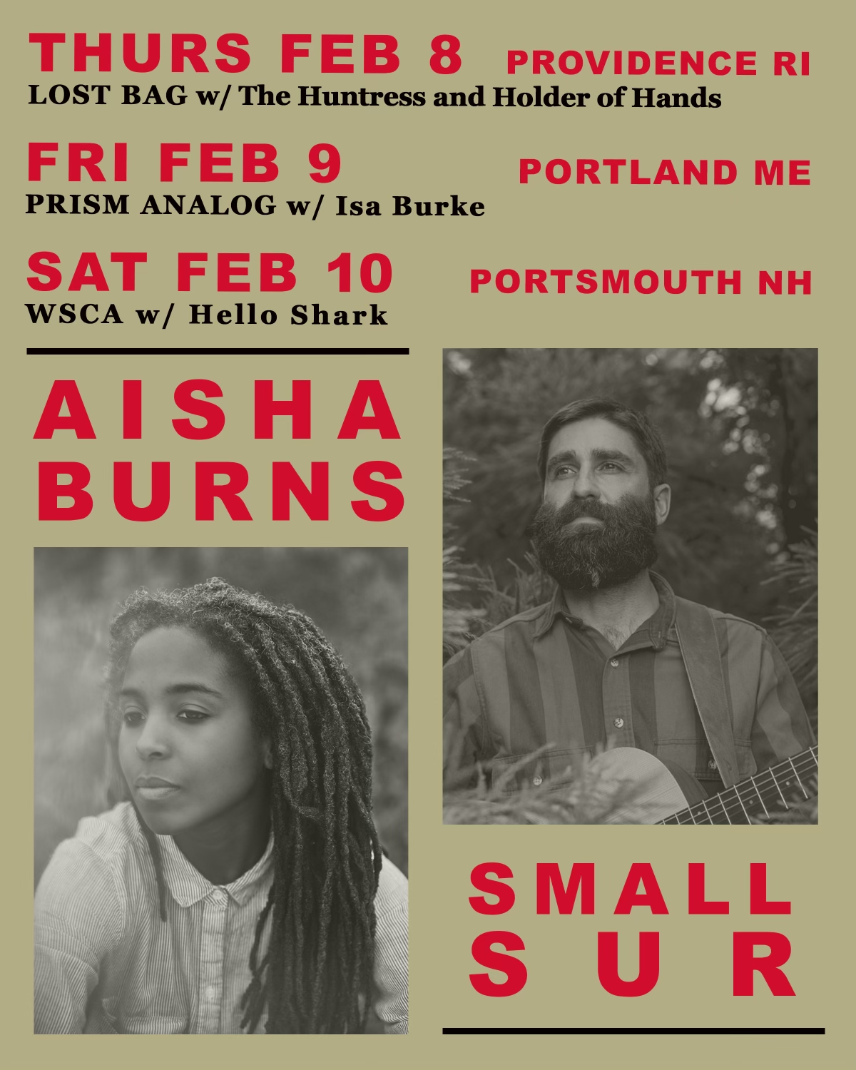 Feb. 9 - Portland, ME