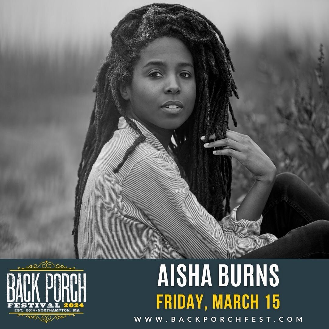 Playing Backporch Festival in Northampton, MA in just a couple of weeks! Friday, March 15. Get yer festival tickets at the link in my bio.

Got just a few shows in the valley this spring. Hope to see ya there!

✌🏾

Photos by @stephlarsenphoto