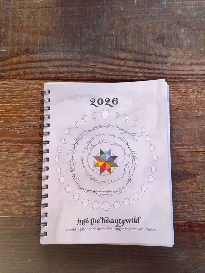 My beloved creation is here in its second edition! ✨✨Into the Beautywild 2026 ✨✨ is a journal I designed to align my life with the rhythms in nature. This passion project came to life one year ago and is back in a new and evolved version for 2026. Th