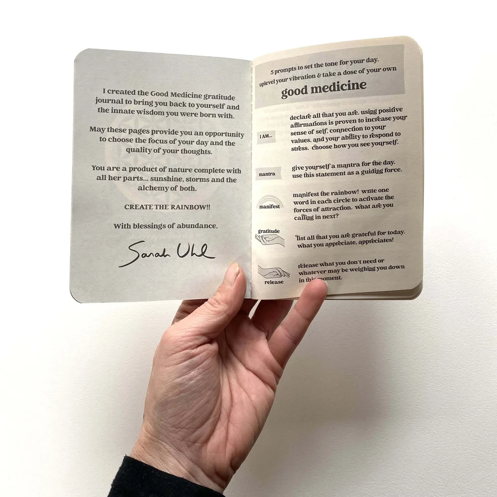 Good Medicine Gratitude Journal — Sarah Uhl