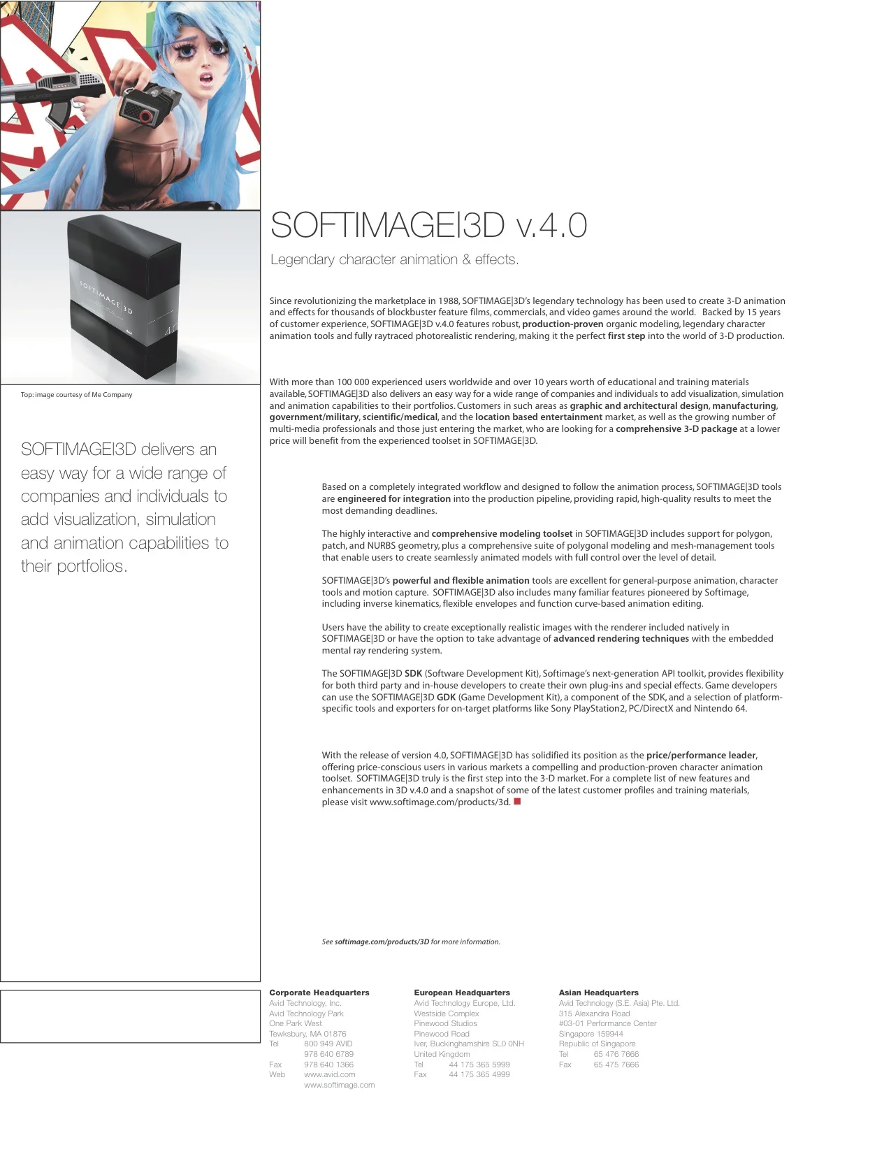 Softimage 3D one-pager (resellers)