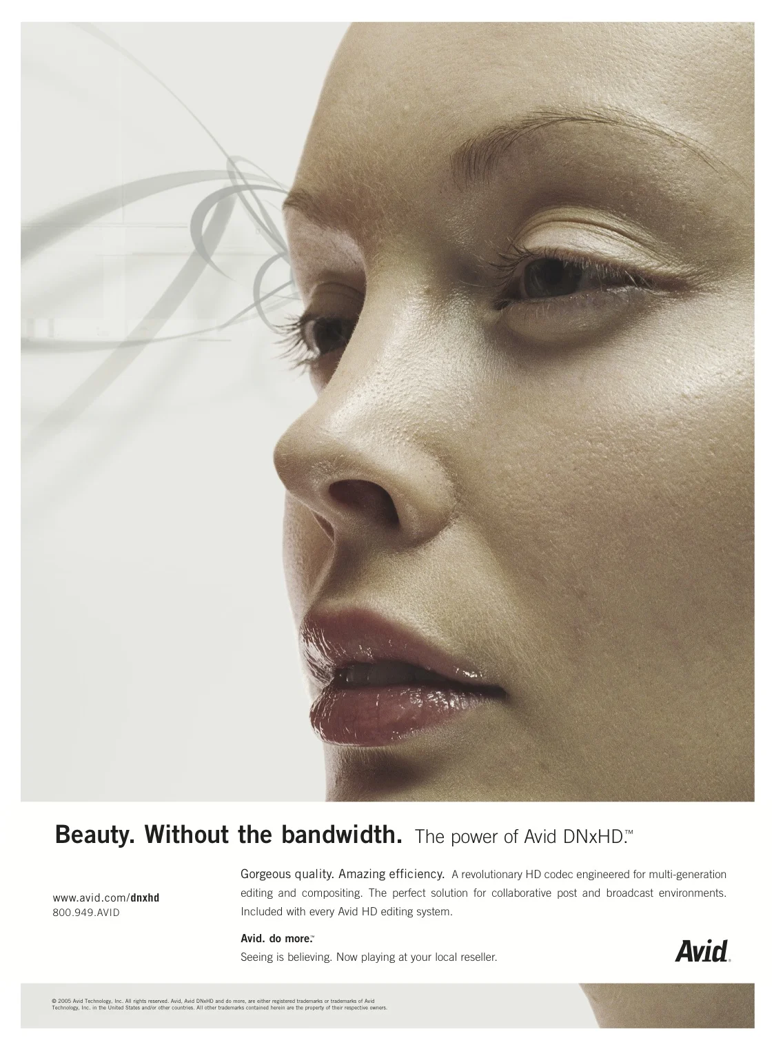 Avid DNxHD advertising 2005