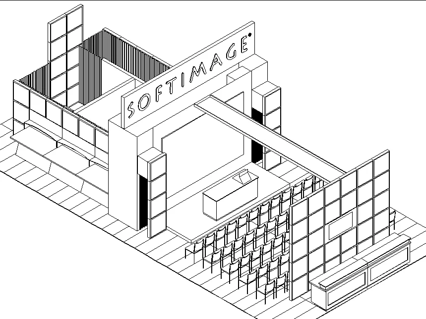 Softimage Booth - Siggraph 2004
