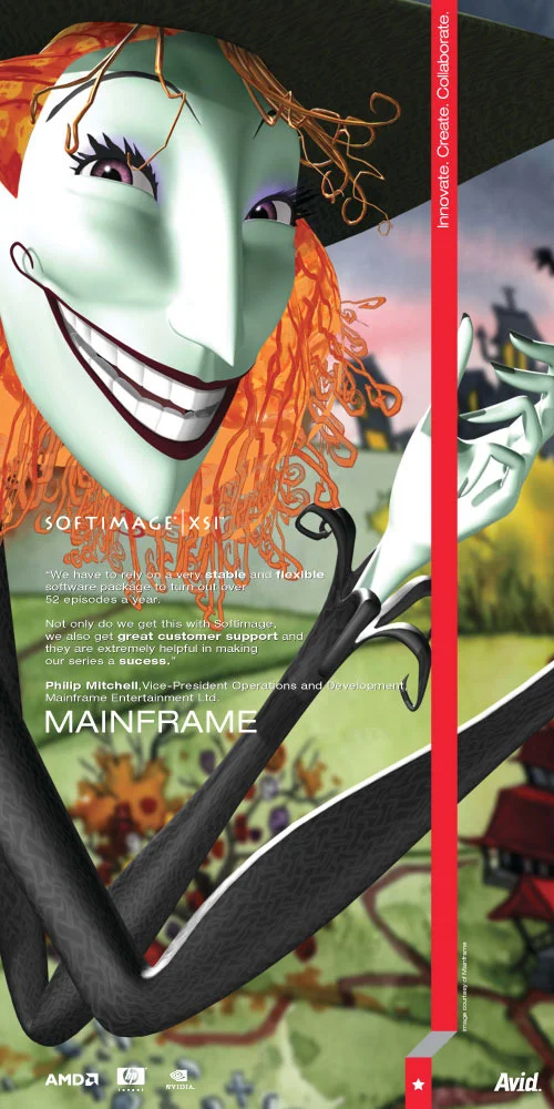 Softimage User Group 2002 Banner (10')