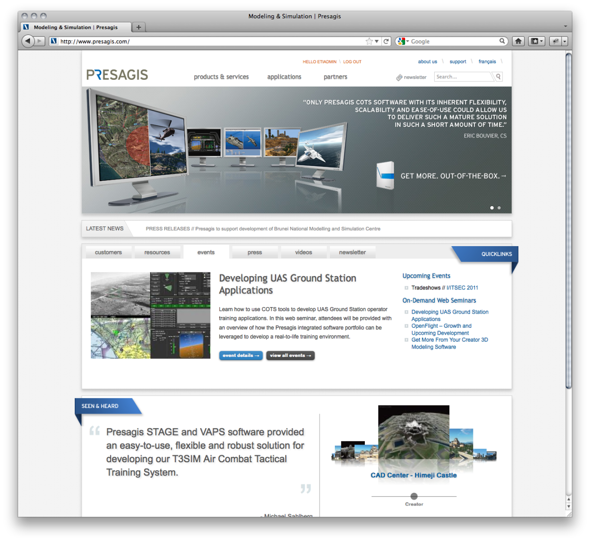 Homepage