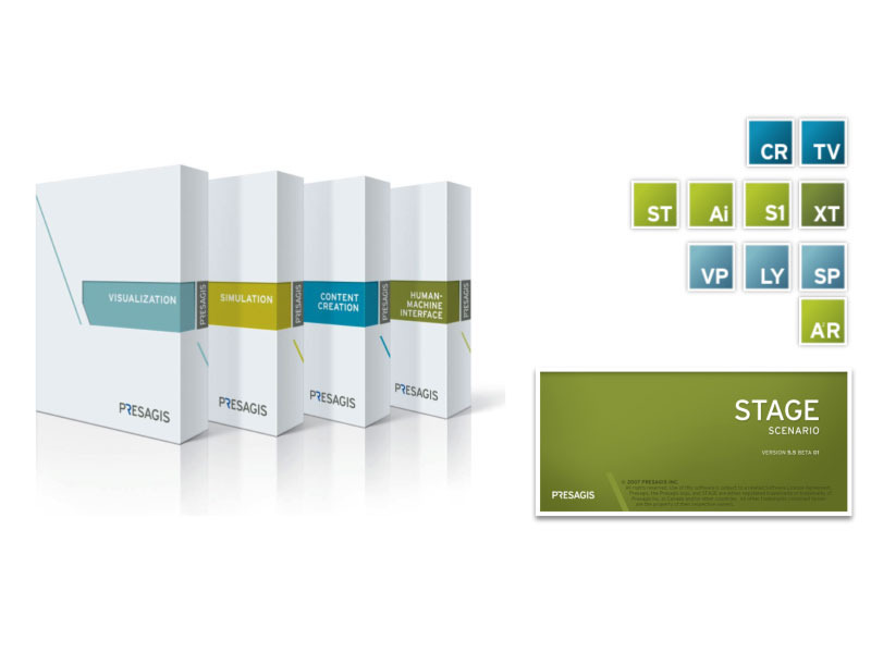 Presagis packaging and software