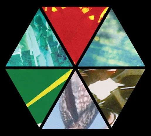 Boards Of Canada "hexagon"-reprint campaign on Warp.