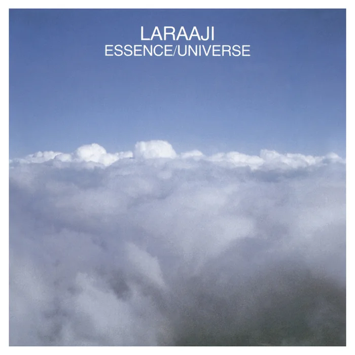 Laraaji's classic "Essence / Universe" re-released on clear vinyl by All Saints Records London.