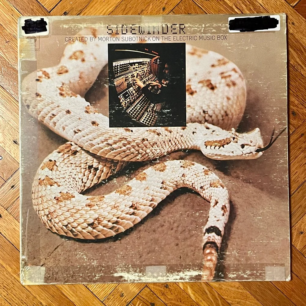 Morton Subotnick “Sidewinder” 1971 CBS Masterworks — Snows