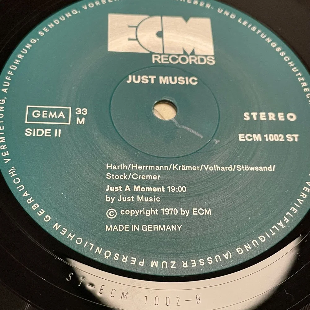 ECM Weekends • No. 119: Just Music “s/t” — Snows Ov Gethen 