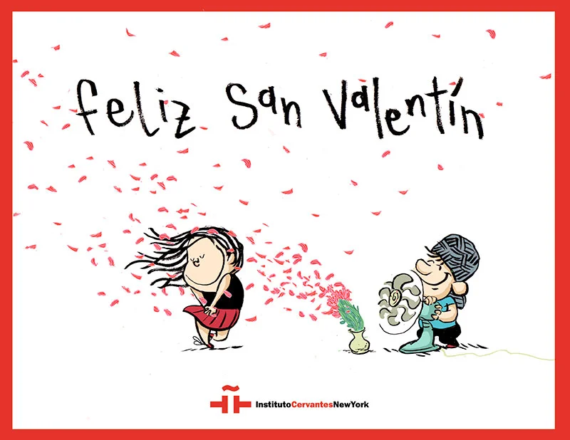 Valentine´s Day Card for Instituto Cervantes New York