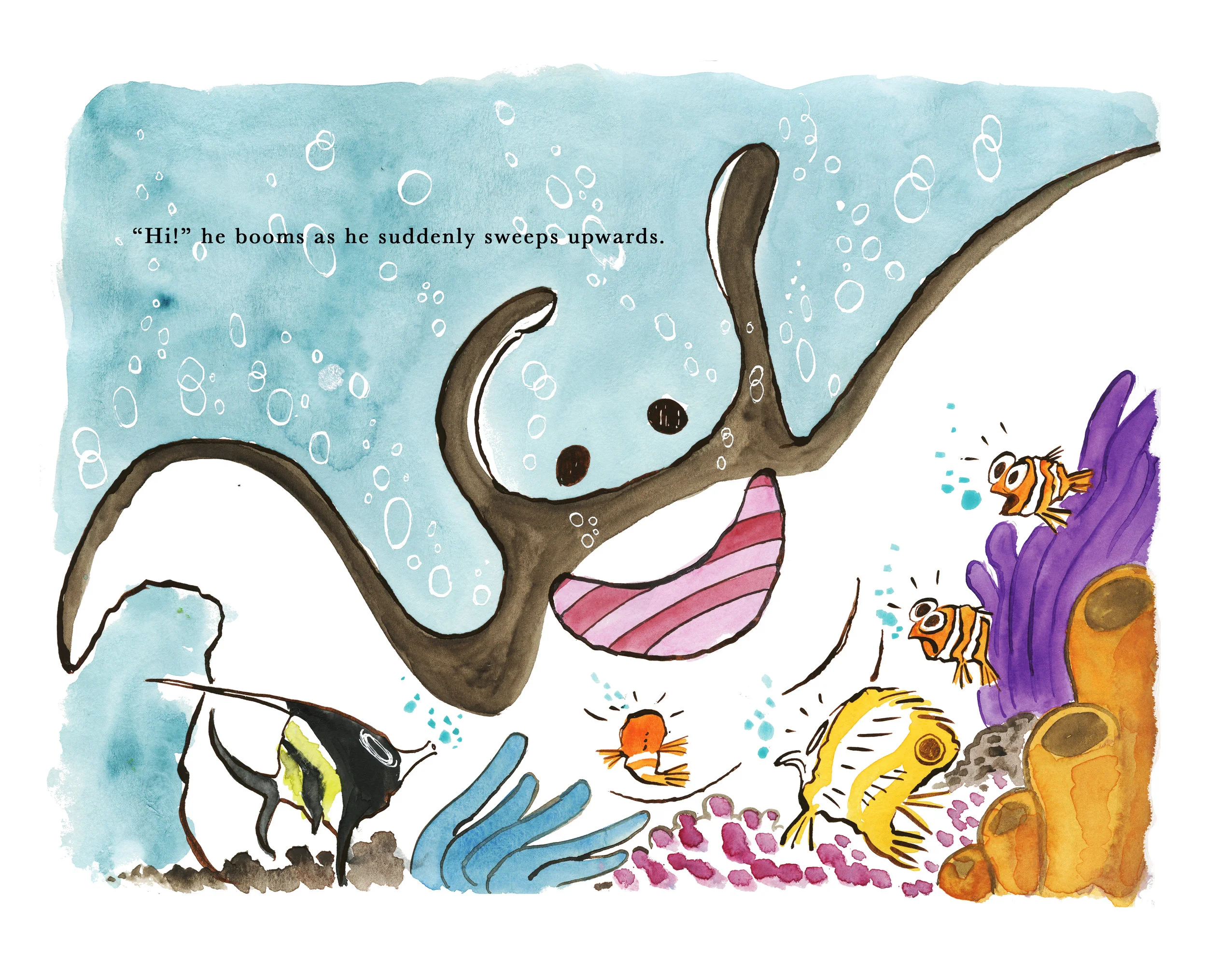 Manny the Manta Ray, by Jon Cox. Published by Think Equal, 2017