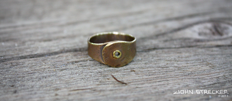 Brass Industrial Rivet Ring
