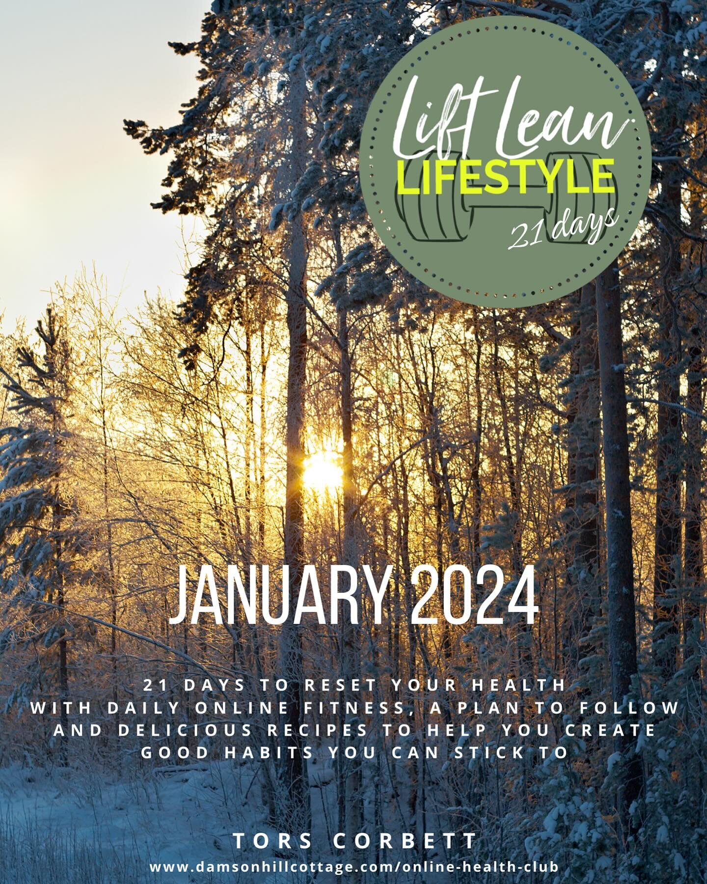 We are nearly ready to begin our feel better mind body and soul boost - Lift Lean Lifestyle starts on Monday! It&rsquo;s not a deprivation diet or a crazy unsustainable fitness plan. Far from it.

It&rsquo;s 21 days of you being able to carve time in