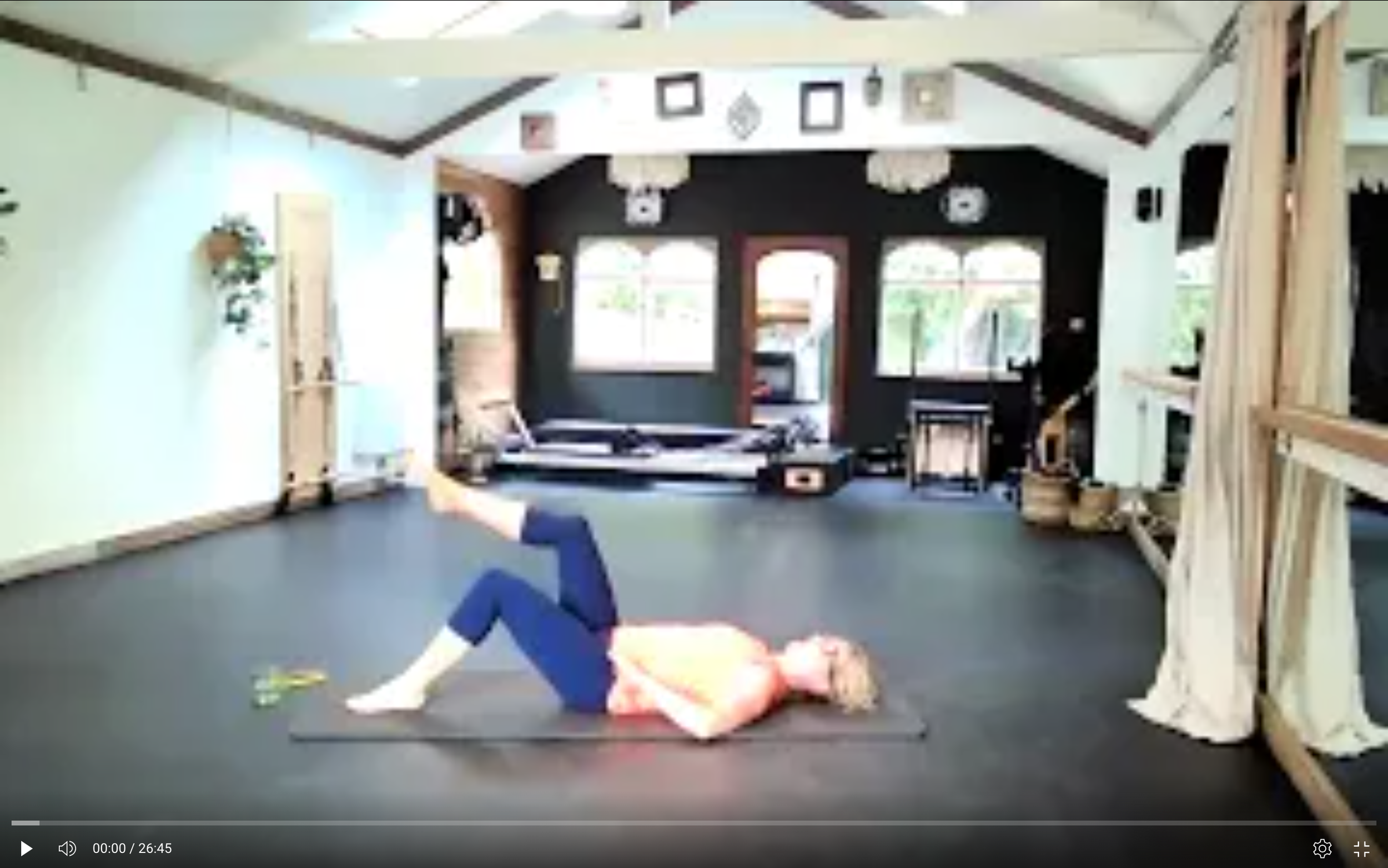 Pilates Monday 30th June