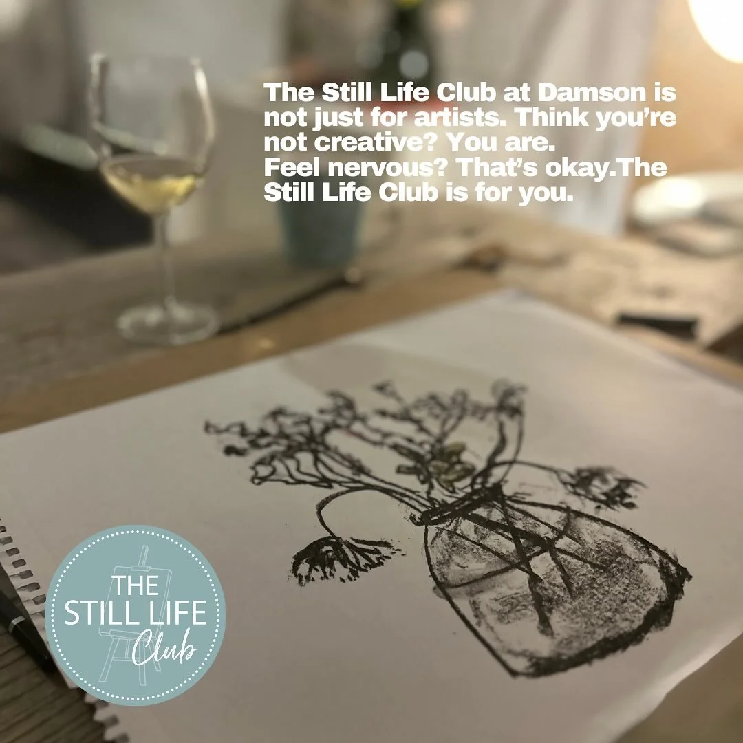 Next event incoming!

The Still Life Club - Friday 17th October 7-9pm
Optional sauna first!

It&rsquo;s certainly NOT just for artists. It&rsquo;s open to everyone. Especially those ones that instantly say &lsquo;oh no I can&rsquo;t draw!) I promise 