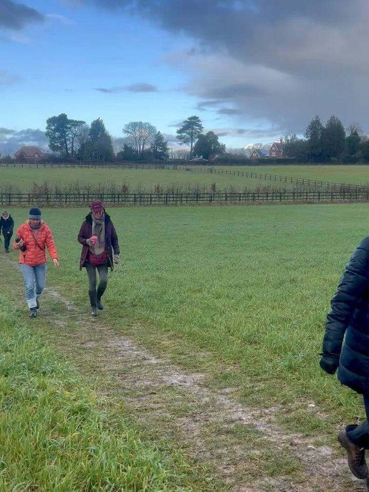 First Damson Hill Hike of the year ✔️ 🌧️ ☀️ 🌈 

Another glorious group of jolly folk, and after the wet week we&rsquo;ve had it was always going to be a properly muddy one. A very different route to my frosty recce last week, but that&rsquo;s the j