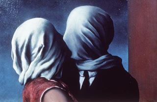 Inspiration: The Lovers, Rene Magritte