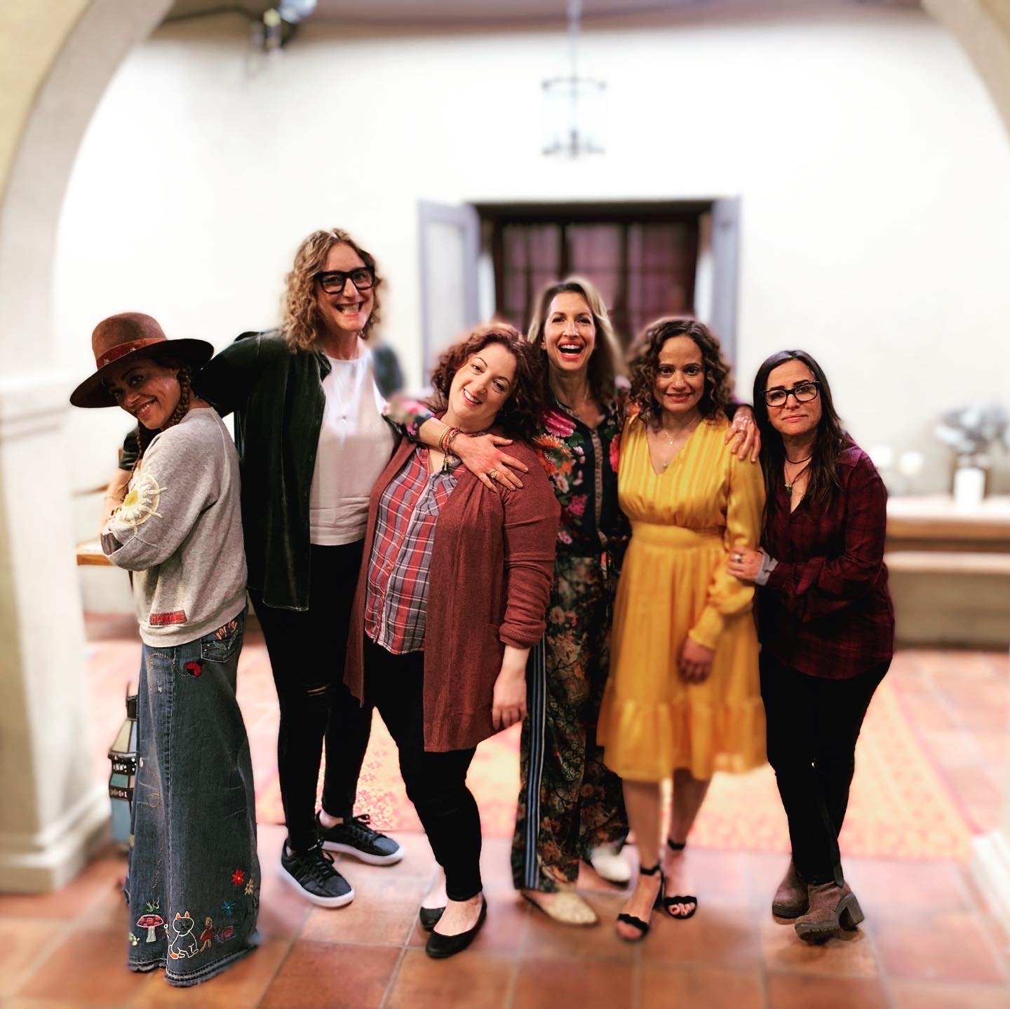  Better Things behind the scenes with Cree Summer, Judy Gold, Alysia Reiner Judy Reyes, and Pamela Adlon 