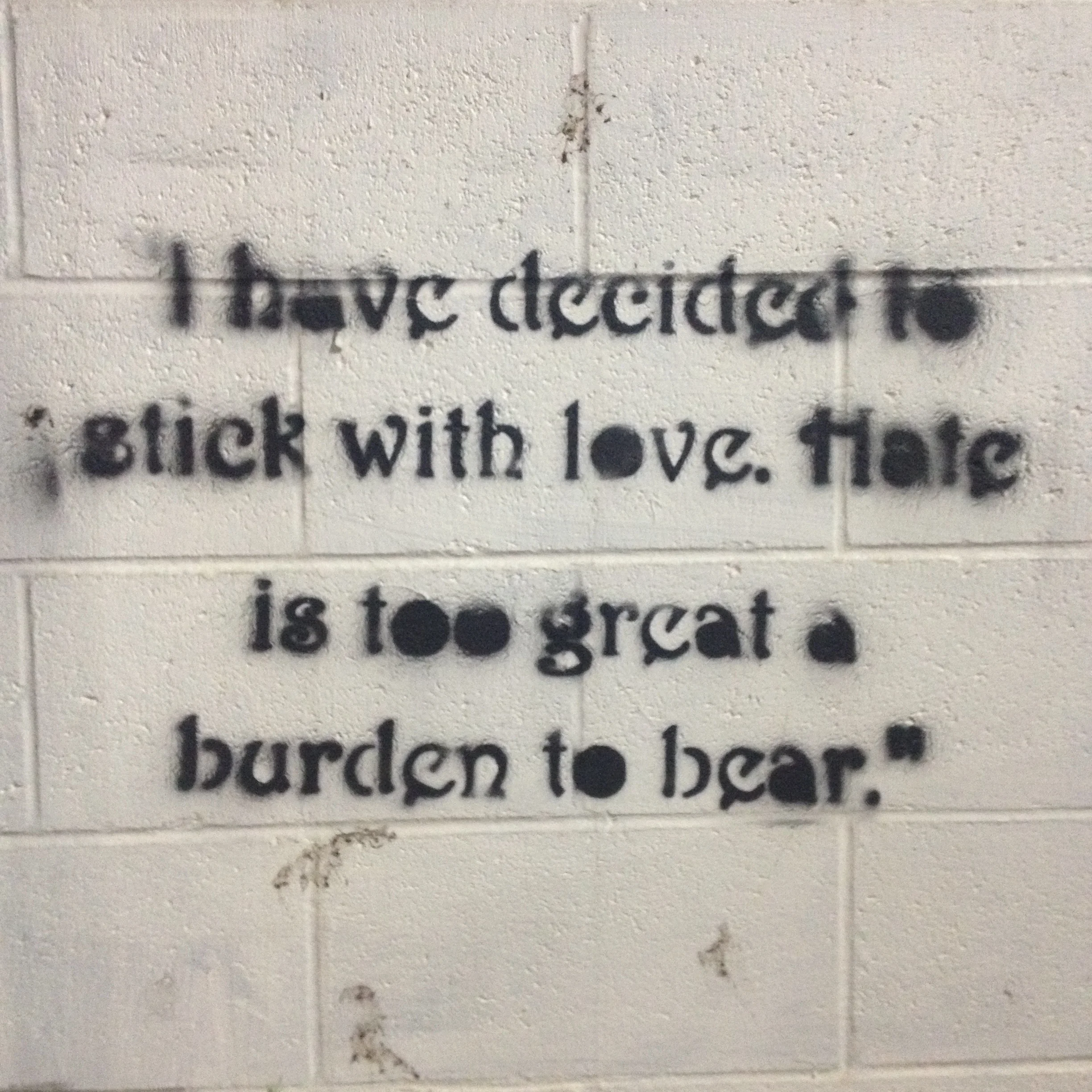 - Reverend Martin Luther King Jr.