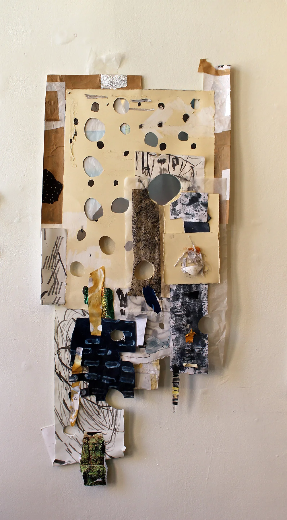 Before and After Sonicare, Harriet Hoover, 2015, ink, gouache, plastic, and paper