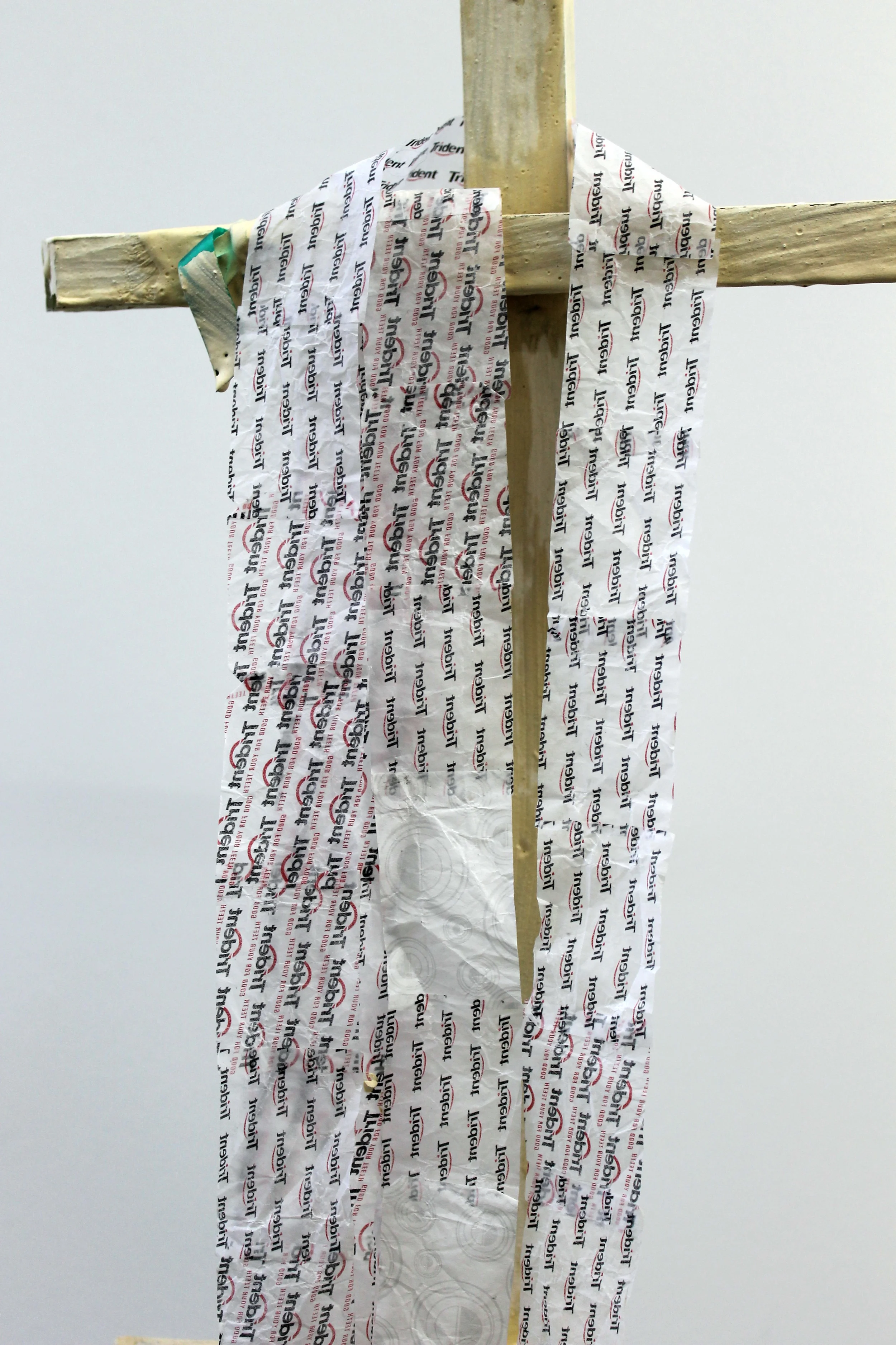 A Betting Blessing Stick, detail