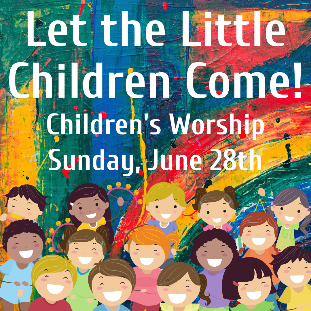 "Let the Little Children Come!"