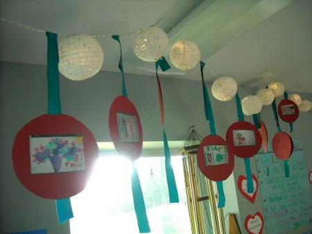 Close Up of Hopes and Dreams Class Installation