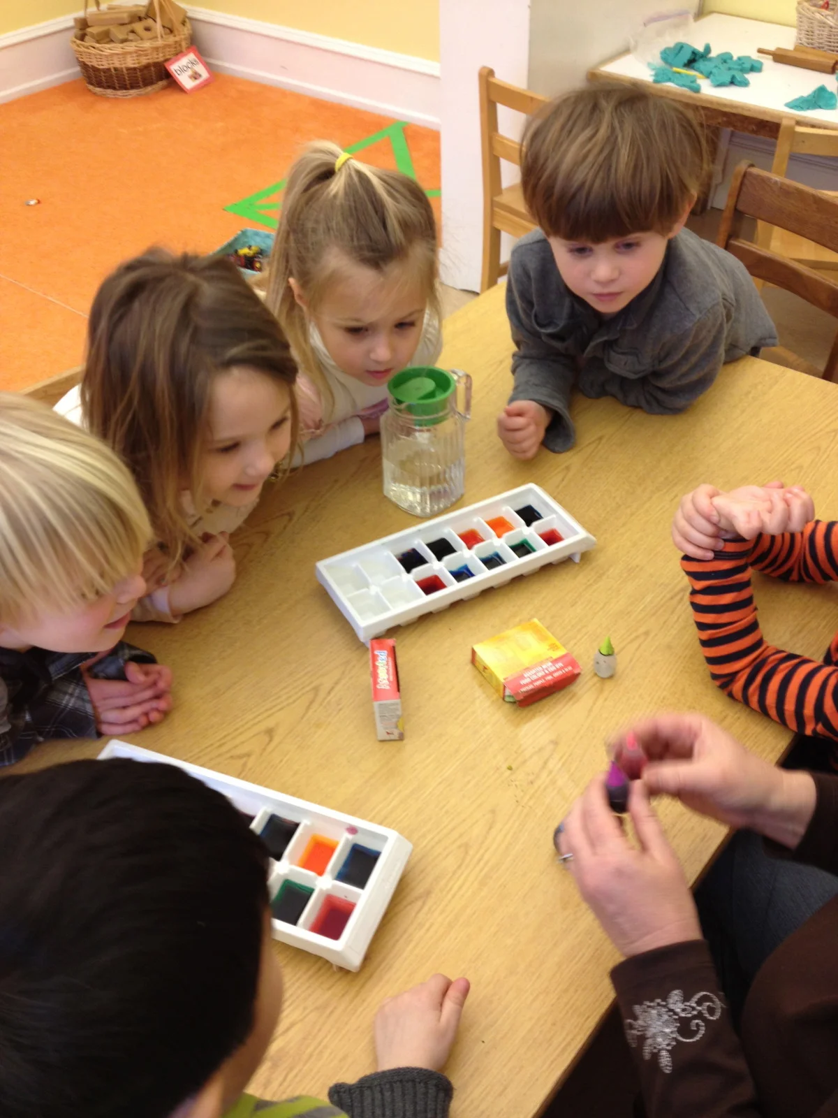 making ice paints