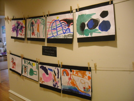 Kindergarten's Hopes and Dreams Exhibit/Display