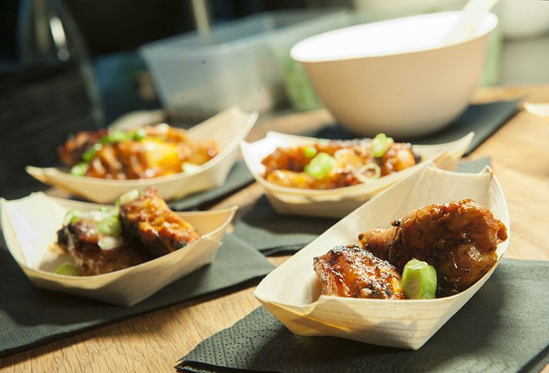 Chicken wings from Kong BBQ