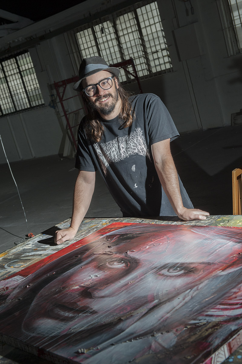 Rone in his new Collingwood studio