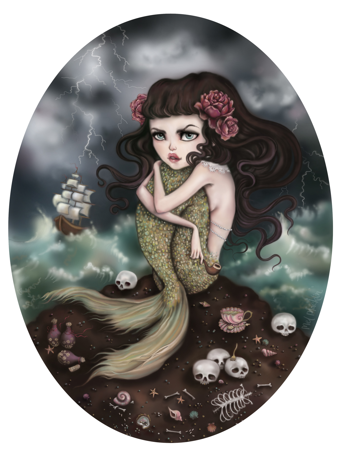 Salty Tears and Shipwrecks by Mel Macklin