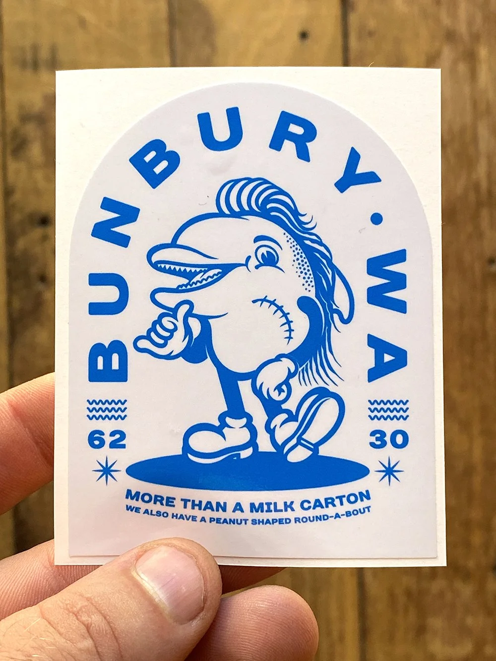 Bunbury Sticker / Pack of 3