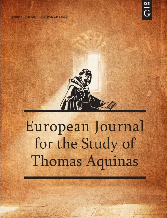 New Journal for the Study of St. Thomas 