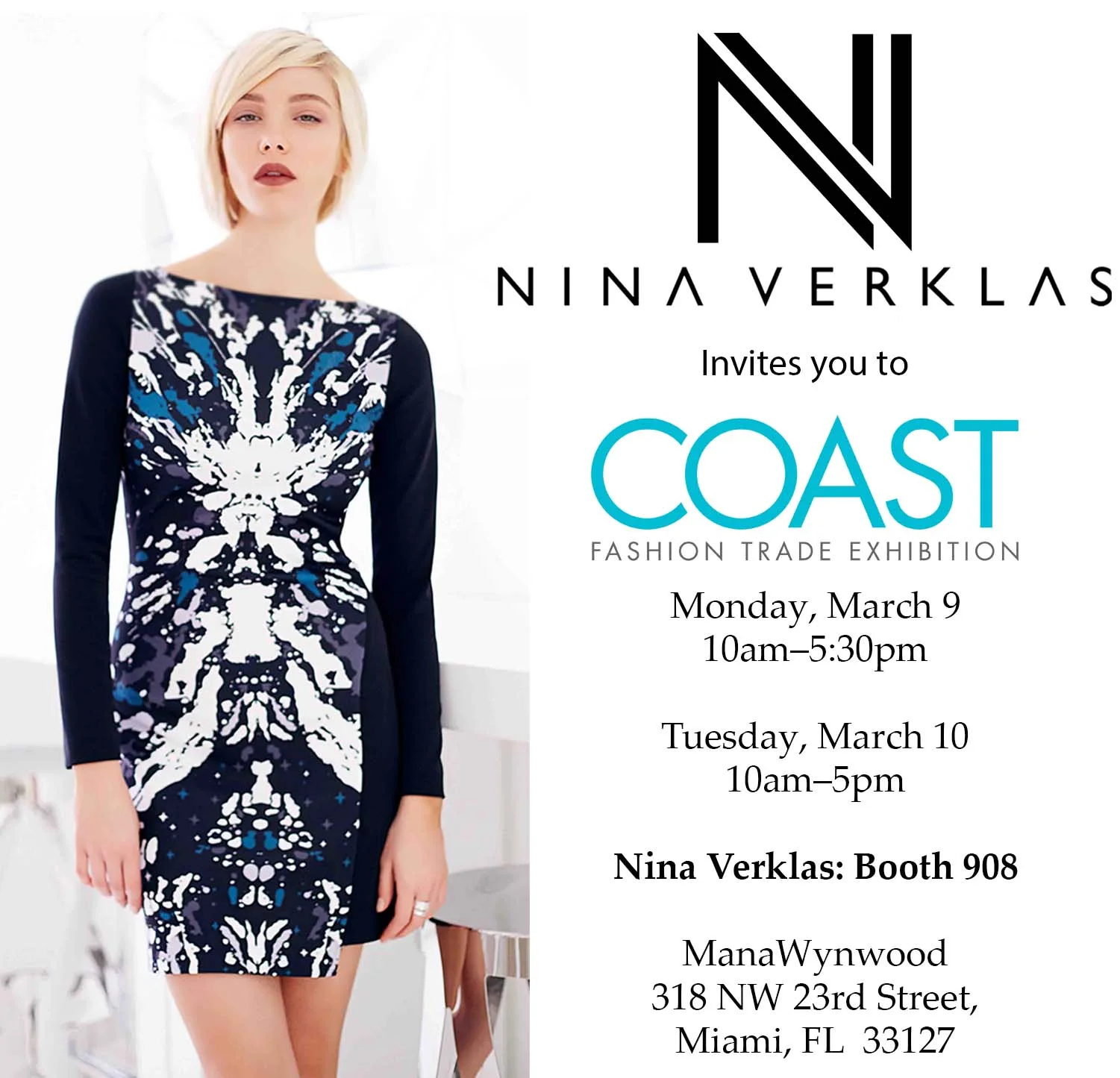 Nina Verklas Showing at COAST Miami