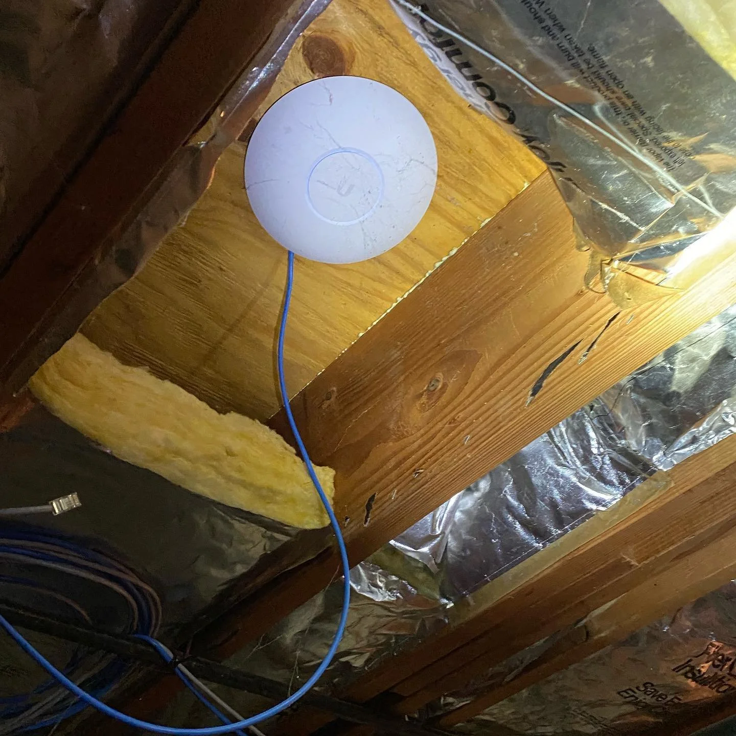 Complaints about WI-FI performance. Crawlspace AP placement. Wcgw? #findthewap