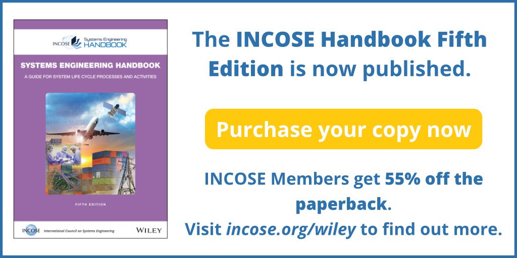 INCOSE SE Handbook Fifth Edition – Our new course is ready INCOSE SE Handbook Fifth Edition – Our new course is ready