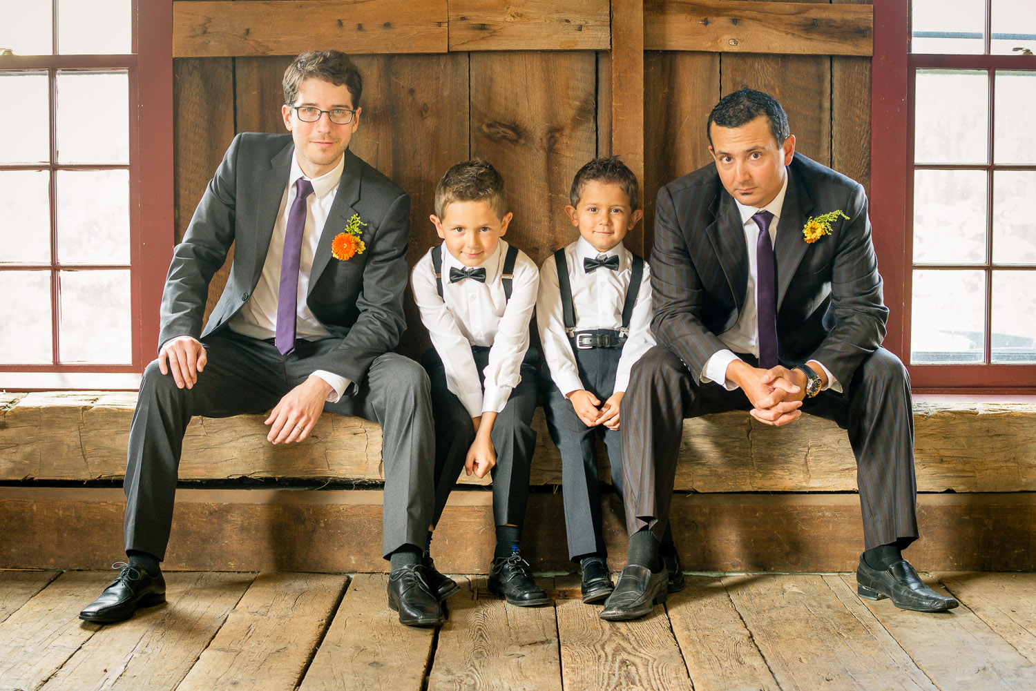 Snag a bit of downtime at the reception to fit those family photos in.