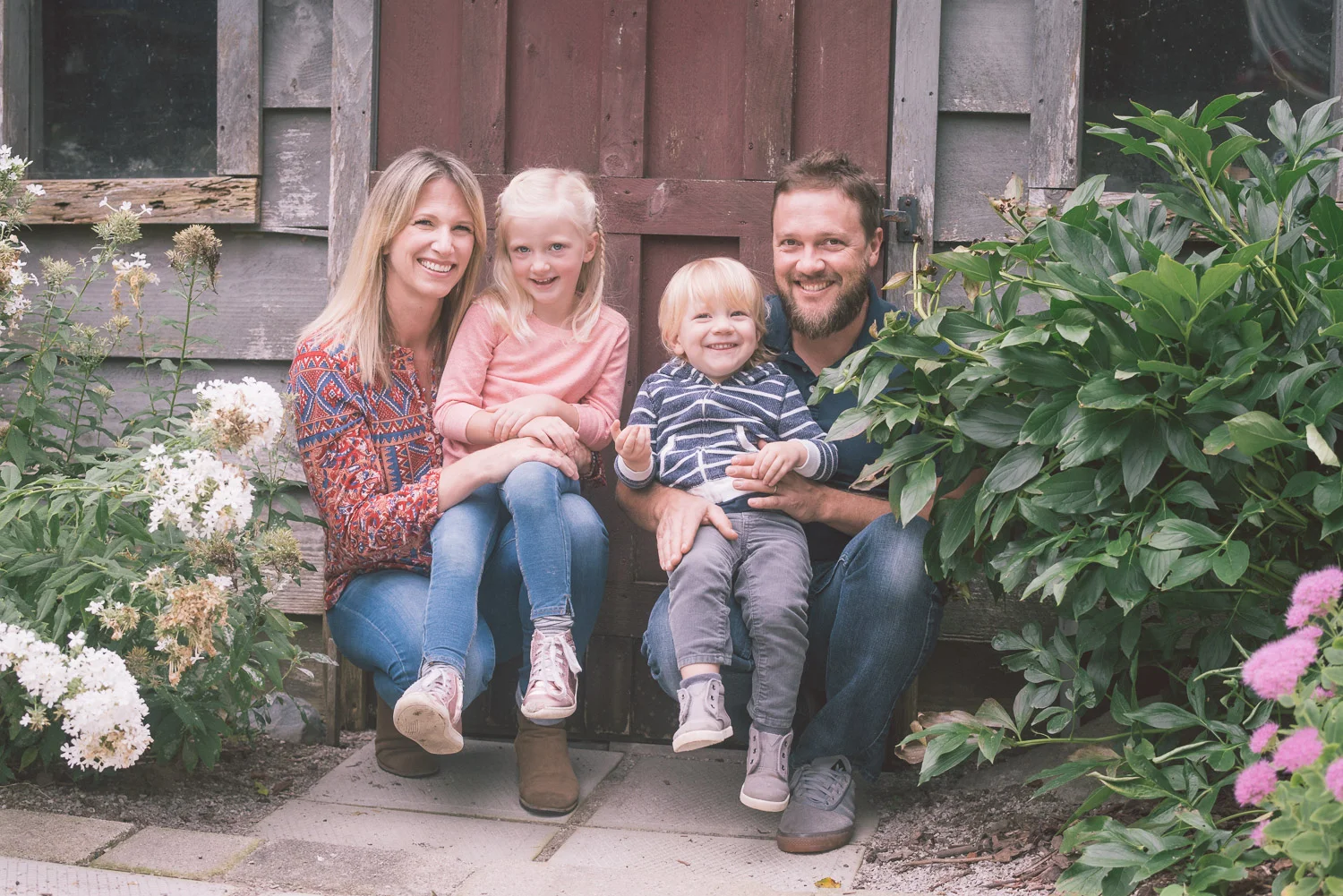 Family photography, a bit more standard.