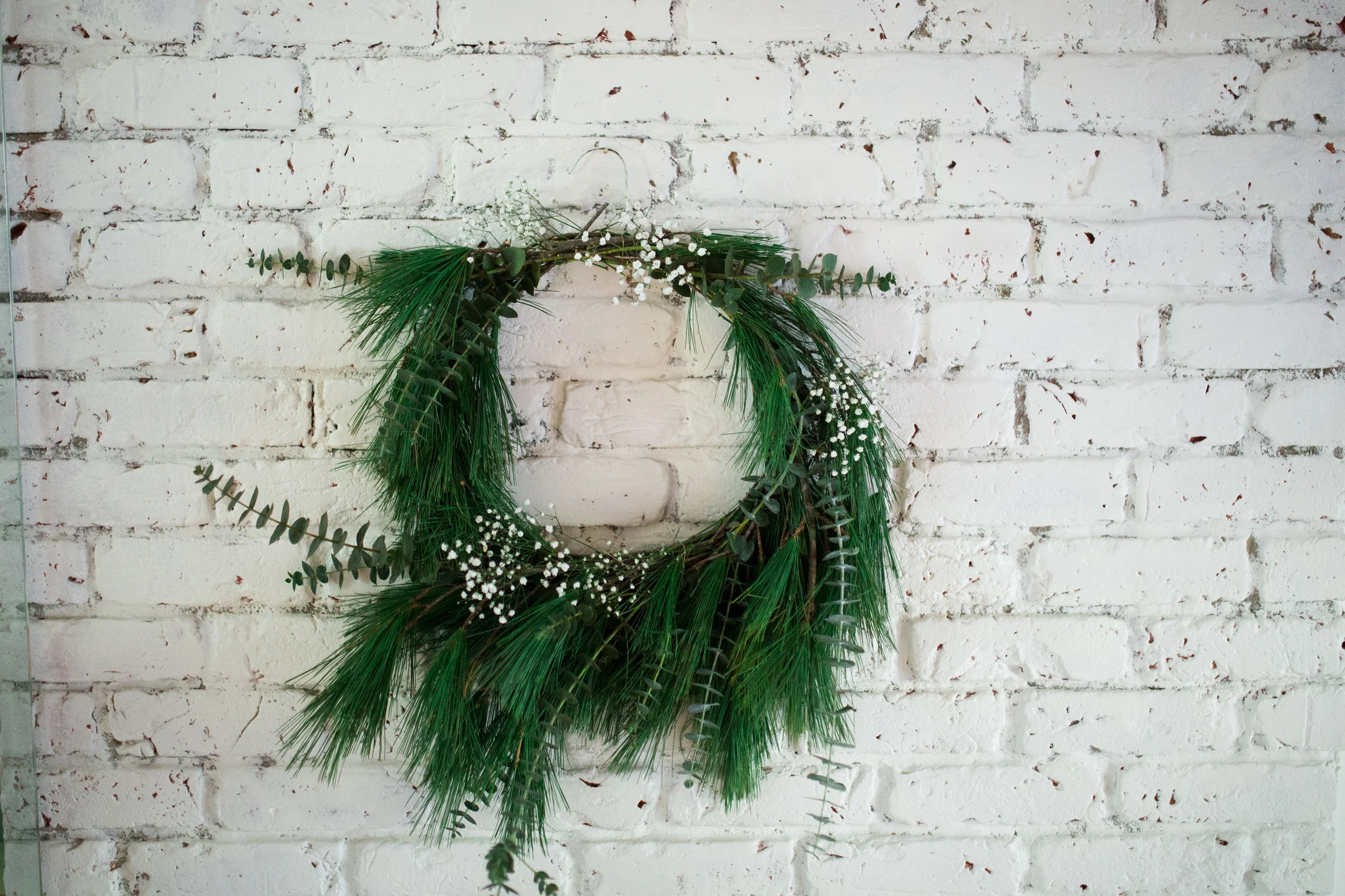 COURONNE DE NOËL DIY #douxnoel