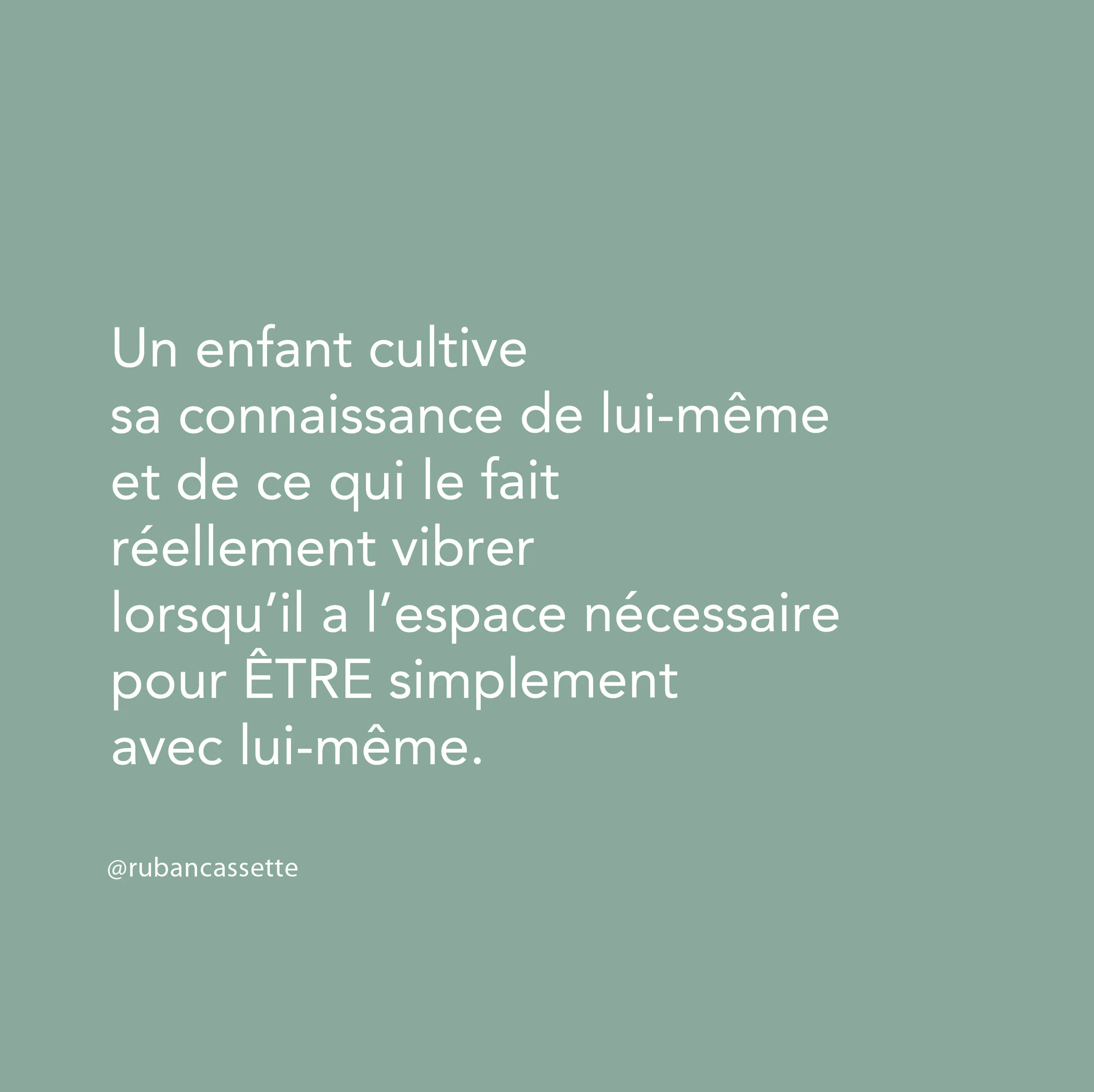 LE SILENCE, MON ALLIÉ