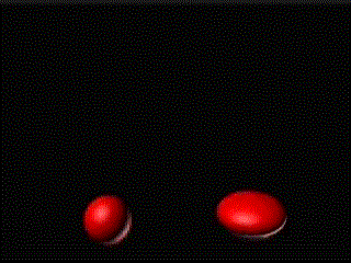The ball on the left has no squash and stretch while the right ball does. Which looks more natural? G. Scott Owen - HyperGraph